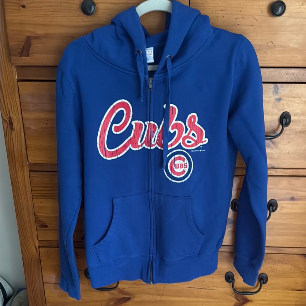 Chicago Cubs Blue Hoodie